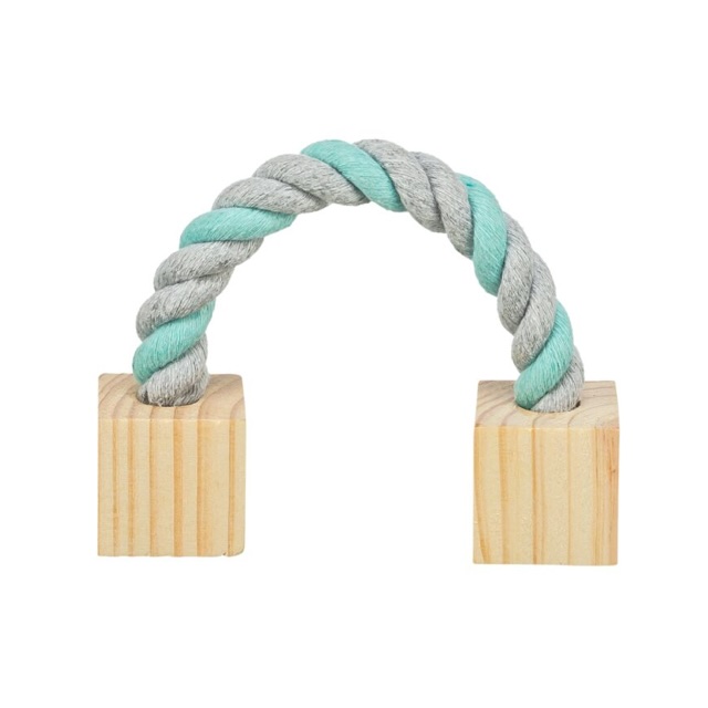 Cotton Play Rope - Turquoise Grey