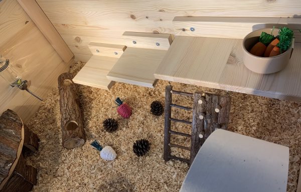 Hamster & Small Pet Wall-mounted Platform Shelves - 2 sizes - Image 4
