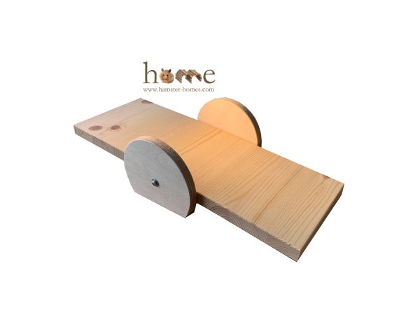 Large Wooden Seesaw for Guinea Pigs 40x17cm - Image 4