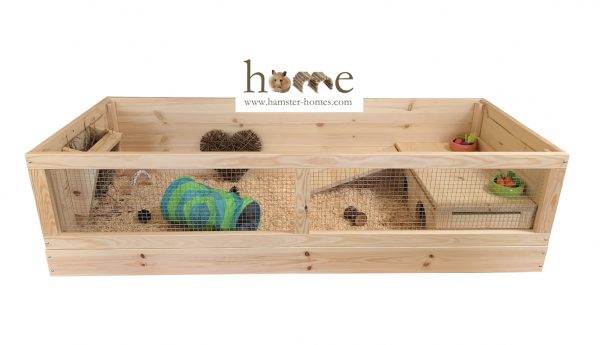 Extra Large Indoor Guinea Pig Cage with Mesh Front and Optional Roof - 150x60cm or 180x60cm - Image 2
