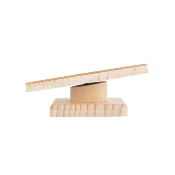 Cork Lined Running Disc Exercise Wheel for Hamsters and Small Pets - 22cm or 30cm - Image 3