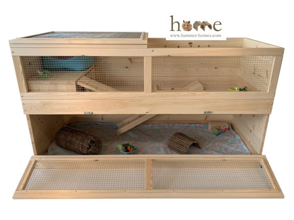 Extra Large Indoor Two Tier Guinea Pig Cage - 150x60cm or NEW 180x60cm - Image 4